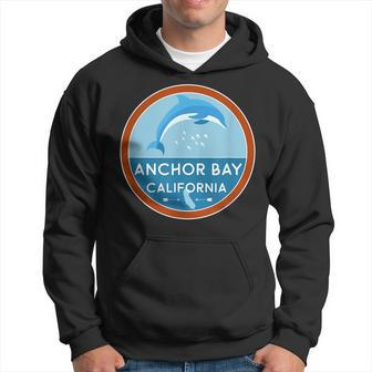 Anchor Bay Ca Dolphin California Vacation Souvenir Hoodie | Mazezy
