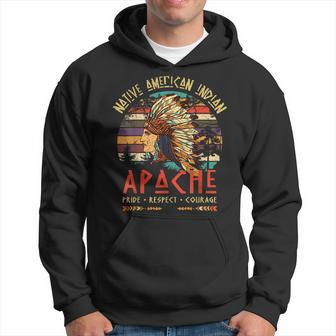 Apache Native American Indian Pride Indigenous Tribe Hoodie | Mazezy