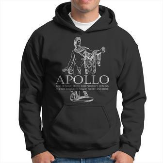 Apollo God Of Music And Sun Greek Mythology Hoodie | Mazezy