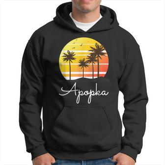Apopka Florida Vacation Beach Island Family Group Hoodie | Mazezy