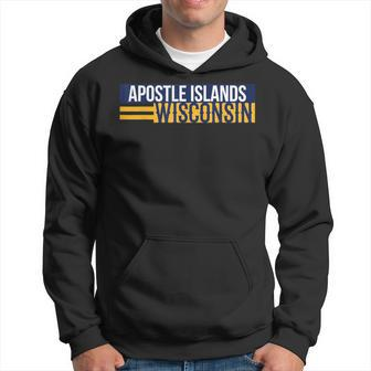 Apostle Islands Wisconsin Souvenir Hoodie | Mazezy
