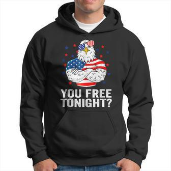 Are You Free Tonight 4Th Of July Independence Day Bald Eagle Hoodie | Mazezy