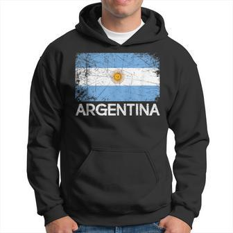 Argentinian Flag Vintage Made In Argentina Hoodie | Mazezy CA