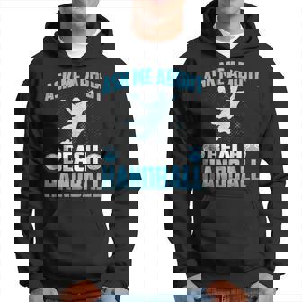 Ask Me About Beach Handball Beach Handball Player Hoodie | Mazezy