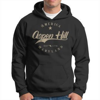 Aspen Hill Md Maryland Hoodie | Mazezy