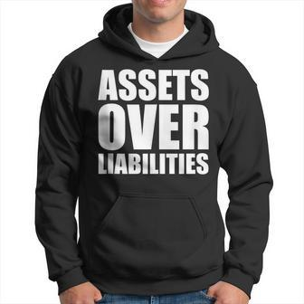Assets Over Liabilities Cpa Accountant Accounting Tax Hoodie | Mazezy
