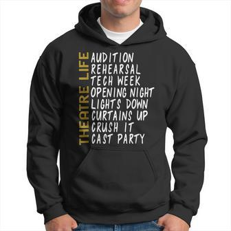 Theatre Acting Thespian Play Director Hoodie | Mazezy