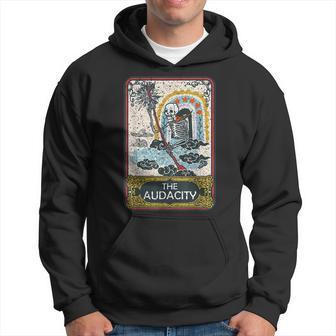 The Audacity Tarot Card Reading Witch Aesthetic Halloween Reading s Hoodie | Mazezy