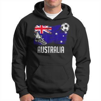 Australia Flag Jersey Australian Soccer Team Australian Hoodie | Mazezy