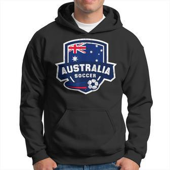 Australia Soccer Team Lover Australian Flag Patriotic Bo Hoodie | Mazezy