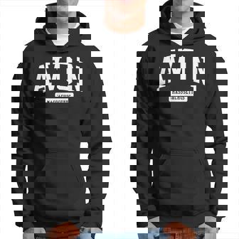 Avon Massachusetts Ma College University Sports Style Hoodie | Mazezy