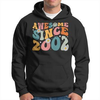 Awesome Since 2002 21St Birthday Retro Born In 2002 Hoodie - Monsterry