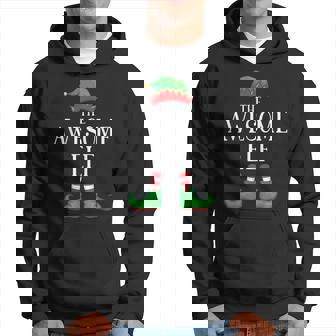 Awesome Elf Matching Group Xmas Funny Family Christmas Gift For Women Hoodie - Thegiftio