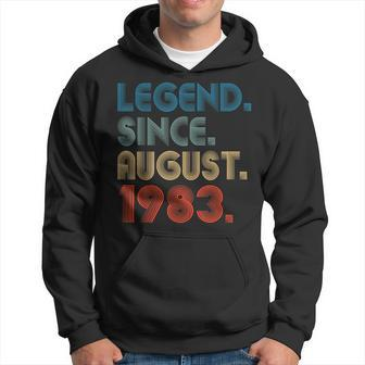 Awesome Since August 1983 40Th Birthday Gift 40 Year Old Men Hoodie - Seseable