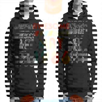 Awesome Since May 1986 34Th Years Old Birthday Gift Hoodie | Mazezy