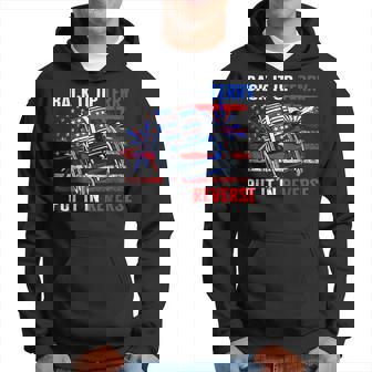 Back Up Terry Put It In Reverse Firework Funny 4Th Of July IT Funny Gifts Hoodie | Mazezy