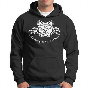 Bahamas Swimming Pig With Mask And Snorkel Hoodie | Mazezy