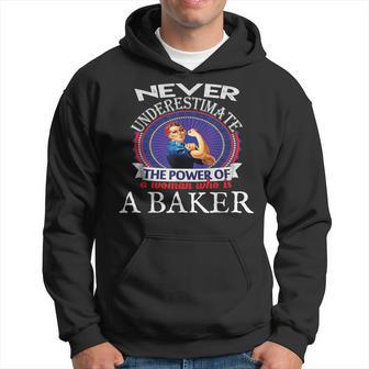 Baker Never Underestimate T Hoodie | Seseable UK