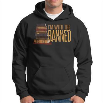 Banned Books Week Librarian Im With The Banned Hoodie - Seseable