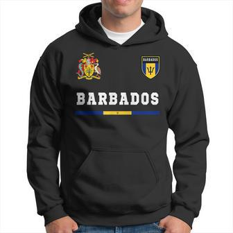 Barbados SportSoccer Jersey Flag Football Hoodie | Mazezy