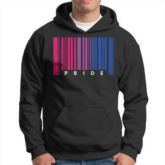 Barcode Bisexual Pride Lgbt T Lesbian Gay Flag Gifts Hoodie | Mazezy CA