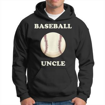 Baseball Uncle Sports Season Proud Uncle Hoodie | Mazezy