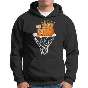 Basketball Happy 10Th Birthday Boy Bball 10 Years Old Basketball Funny Gifts Hoodie | Mazezy CA
