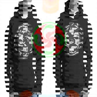 Basque Flag Lauburu Gift - Pais Vasco Basque Country Hoodie | Mazezy