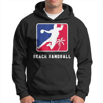 Beach Handball Handball Players Beach Ball Sports Coach Hoodie | Mazezy