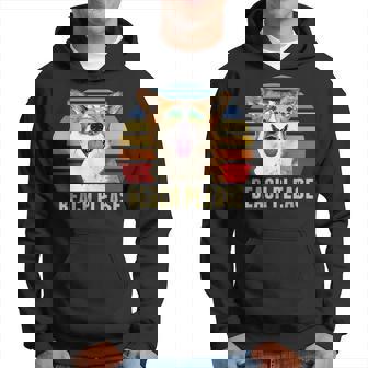 Beach Please Corgi Dog Funny Summer Hoodie | Mazezy