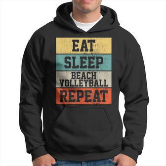 Beach Volleyball Player Retro Vintage Hoodie - Thegiftio UK
