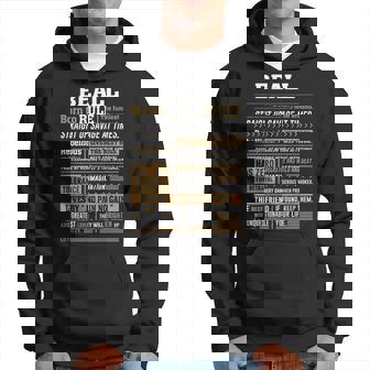 Beall Name Gift Beall Born To Rule Hoodie - Seseable