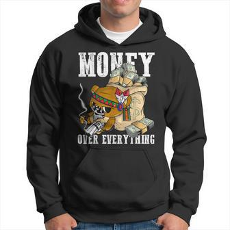 Bear Hustle Spirit Native American $ Over Everything Hoodie | Mazezy