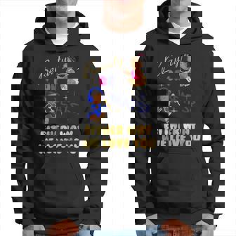 Beauty Or Beats Either Way We Love You Gender Reveal Family Hoodie - Thegiftio