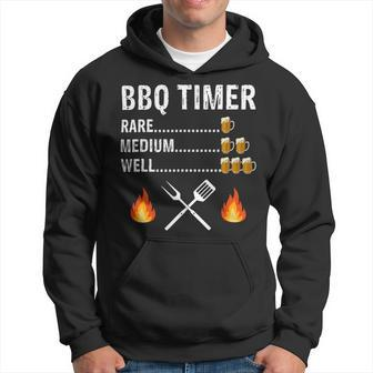 Beer Funny Bbq Timer Drinker Shirt Beer Drinking Grilling Gift Hoodie - Monsterry UK