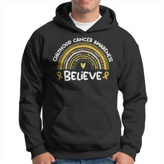 Believe | Childhood Cancer Awareness Month Hoodie - Monsterry UK