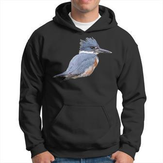 Belted Kingfisher Graphic Hoodie | Mazezy AU