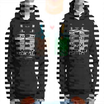 Bes-Teas - Besties Best Friends Bubble Tea Boba Cute T Hoodie | Mazezy