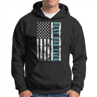 Best Dad Ever Us American Flag Air Fighter Jet Fathers Day Hoodie | Mazezy