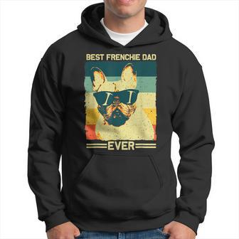 Best Frenchie Dad Design Men Father French Bulldog Lovers Hoodie | Mazezy
