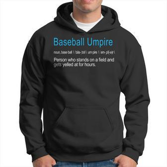 Best Hilarious Baseball Umpire Definition Hoodie | Mazezy