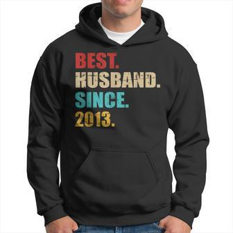 Best Husband Since 2013 For 10Th Wedding Anniversary Hoodie - Seseable