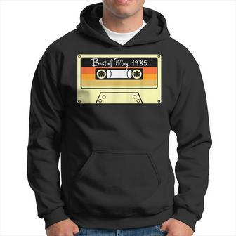 Best Of May 1985 Birthday Gift Cassette Mix Tape Vintage Hoodie | Mazezy
