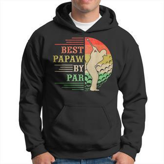 Best Papaw By Par Fathers Gifts Golf Lover Golfer Hoodie | Mazezy