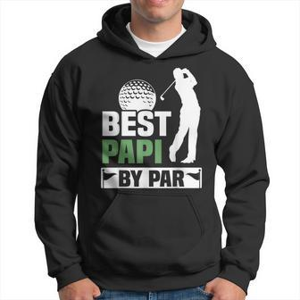 Best Papi By Par Golf Grandpa Fathers Day Hoodie | Mazezy AU