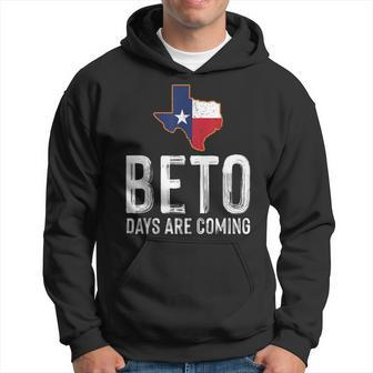 Beto For Governor Anti Abbott Texas Map Days Are Coming Hoodie | Mazezy