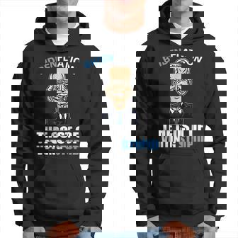Bidenflation The Cost Of Voting Stupid Anti Biden 4Th July Hoodie | Mazezy