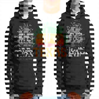 Big Bend National Park Texas Desert Hiking Retro Sunset Hoodie | Mazezy