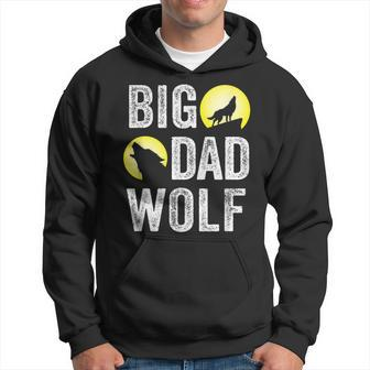 Big Dad Wolf  For Men Dad Daddy Halloween Costume   Gift For Mens Hoodie