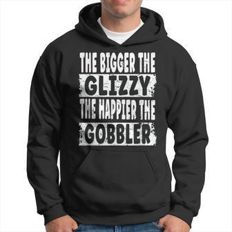 The Bigger The Glizzy The Happier The Gobbler Hot Dog Eat Hoodie - Seseable